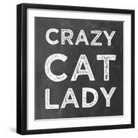 Crazy Cat-Erin Clark-Framed Giclee Print