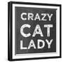 Crazy Cat-Erin Clark-Framed Giclee Print