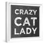 Crazy Cat-Erin Clark-Framed Giclee Print