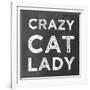 Crazy Cat-Erin Clark-Framed Giclee Print