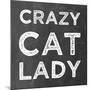 Crazy Cat-Erin Clark-Mounted Giclee Print