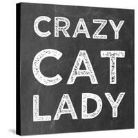 Crazy Cat-Erin Clark-Stretched Canvas