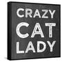 Crazy Cat-Erin Clark-Framed Stretched Canvas