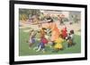 Crazy Cats at Play-null-Framed Art Print