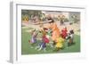 Crazy Cats at Play-null-Framed Art Print