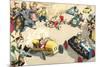 Crazy Cats at Soap Box Derby-null-Mounted Art Print