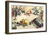 Crazy Cats at Soap Box Derby-null-Framed Art Print