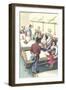 Crazy Cats at the Maternity Ward-null-Framed Art Print