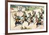 Crazy Cats Boy Scout Band-null-Framed Art Print