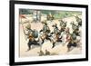 Crazy Cats Boy Scout Band-null-Framed Art Print