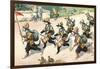 Crazy Cats Boy Scout Band-null-Framed Art Print