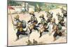 Crazy Cats Boy Scout Band-null-Mounted Premium Giclee Print