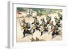 Crazy Cats Boy Scout Band-null-Framed Art Print