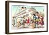 Crazy Cats Going on Cruise-null-Framed Premium Giclee Print
