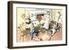 Crazy Cats in the Bakery-null-Framed Art Print