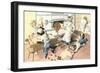 Crazy Cats in the Bakery-null-Framed Art Print