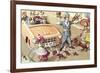 Crazy Cats Street Scene-null-Framed Art Print