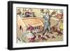 Crazy Cats Street Scene-null-Framed Art Print