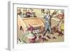 Crazy Cats Street Scene-null-Framed Art Print