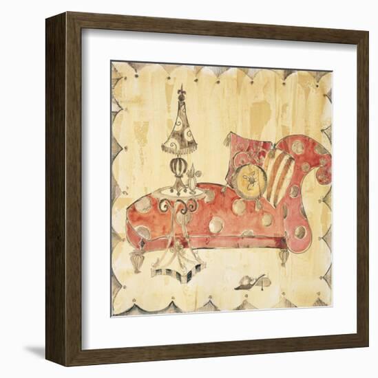 Crazy Chaise I-Elizabeth Jardine-Framed Giclee Print