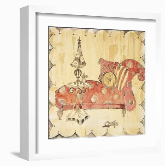 Crazy Chaise I-Elizabeth Jardine-Framed Giclee Print