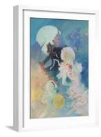 Crazy Happiness-Jules Chéret-Framed Giclee Print