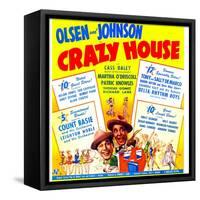 Crazy House, Ole Olsen, Chic Johnson, 1943-null-Framed Stretched Canvas
