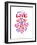 Crazy In Love - Tommy Human Cartoon Print-Tommy Human-Framed Art Print