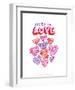 Crazy In Love - Tommy Human Cartoon Print-Tommy Human-Framed Art Print