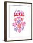 Crazy In Love - Tommy Human Cartoon Print-Tommy Human-Framed Giclee Print