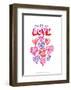 Crazy In Love - Tommy Human Cartoon Print-Tommy Human-Framed Giclee Print