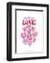 Crazy In Love - Tommy Human Cartoon Print-Tommy Human-Framed Giclee Print