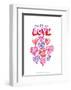 Crazy In Love - Tommy Human Cartoon Print-Tommy Human-Framed Giclee Print