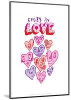 Crazy In Love - Tommy Human Cartoon Print-Tommy Human-Mounted Giclee Print