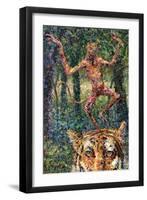 Crazy Monkey-James W. Johnson-Framed Giclee Print