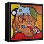 Crazy Rain Dance-Ruth Palmer-Framed Stretched Canvas