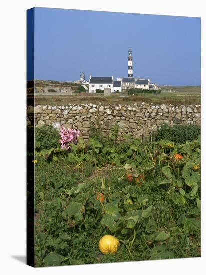 Creac'H Lighthouse, Ouessant Island, Finistere, Brittany, France, Europe-Thouvenin Guy-Stretched Canvas