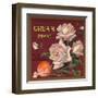 Cream Brand - Rialto, California - Citrus Crate Label-Lantern Press-Framed Art Print