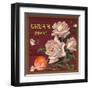 Cream Brand - Rialto, California - Citrus Crate Label-Lantern Press-Framed Art Print