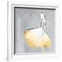 Cream Dress-OnRei-Framed Art Print