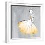 Cream Dress-OnRei-Framed Art Print