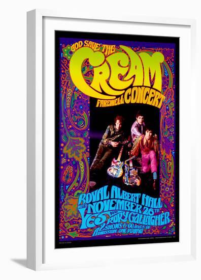 Cream Farewell Concert-Bob Masse-Framed Art Print