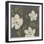 Cream Florals II-Jennifer Goldberger-Framed Art Print