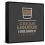 Cream Liqueur-mip1980-Framed Stretched Canvas