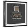 Cream Liqueur-mip1980-Framed Giclee Print