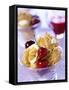 Cream Puff with Cherries-Frank Wieder-Framed Stretched Canvas