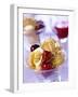 Cream Puff with Cherries-Frank Wieder-Framed Photographic Print