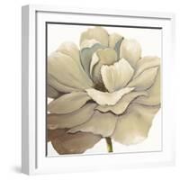 Cream Silken Bloom Withaar-Withaar-Framed Art Print