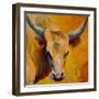 Creamy Texan-Marion Rose-Framed Giclee Print