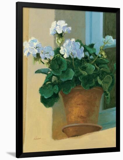 Creancey Geraniums I-null-Framed Art Print